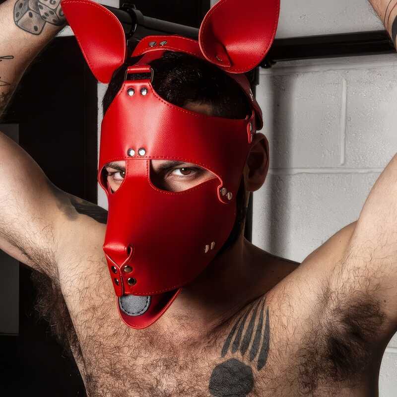 BDSM Dog Mask — product view 8