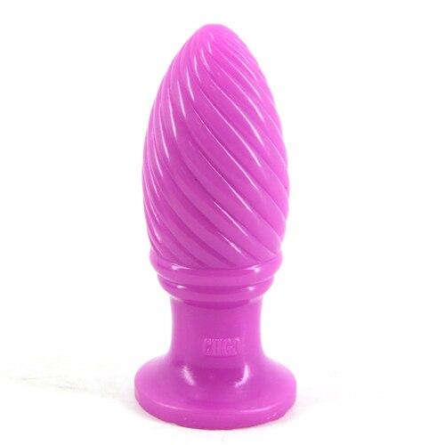 Pleasure Swirl Butt Plug — product view 4