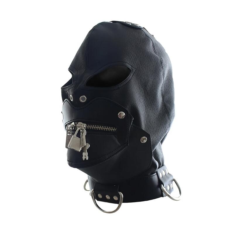 Capucha bondage con boca de cremallera — vista 2 del producto