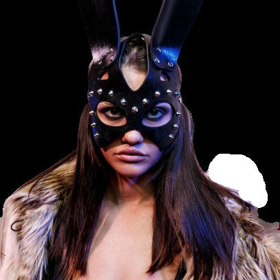 Sexy Studded Bondage Mask — product image