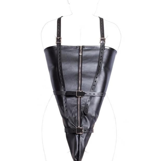 Faux Leather Bondage Armbinder - produkt billede