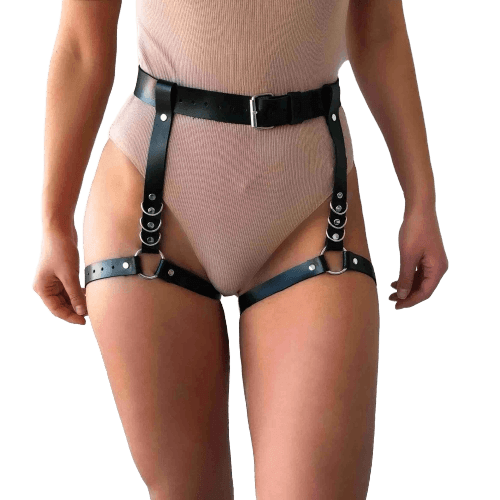 Harness donna regolabile con cintura fianchi e cosce — immagine prodotto