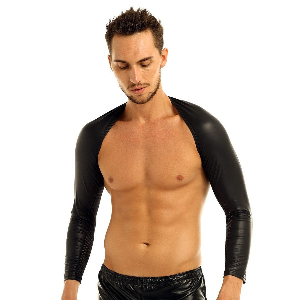 Men's Faux Leather Fetish Outfit — product image