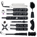 Sort BDSM-sæt — produktbillede