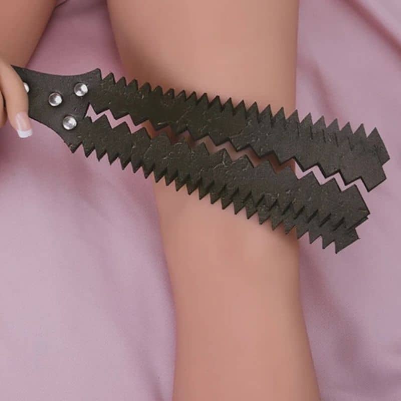 Læder BDSM Whip — produktvisning 14