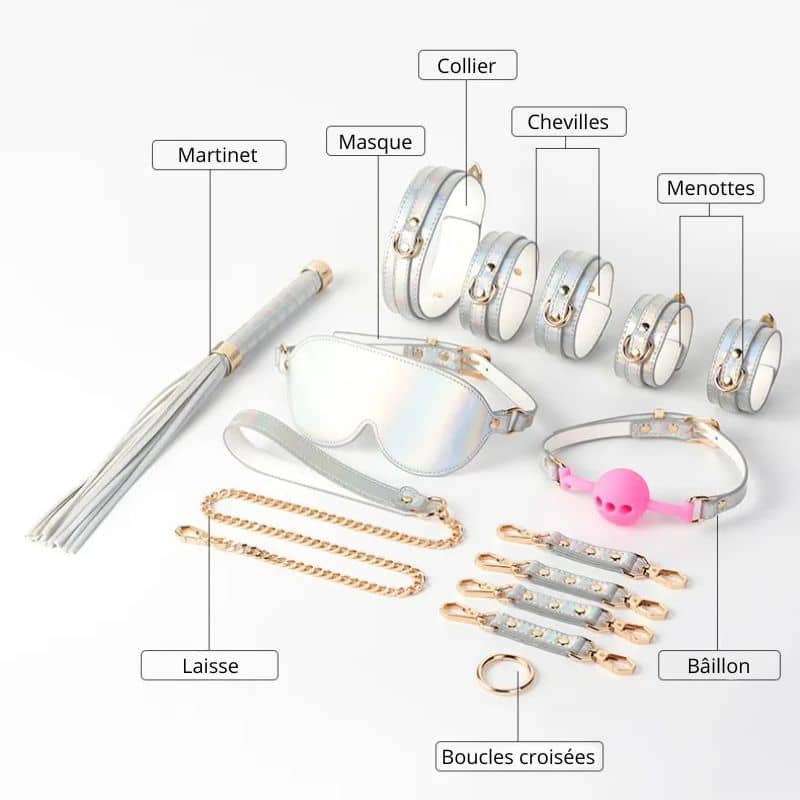 Kit BDSM brillante — vista 7 del producto