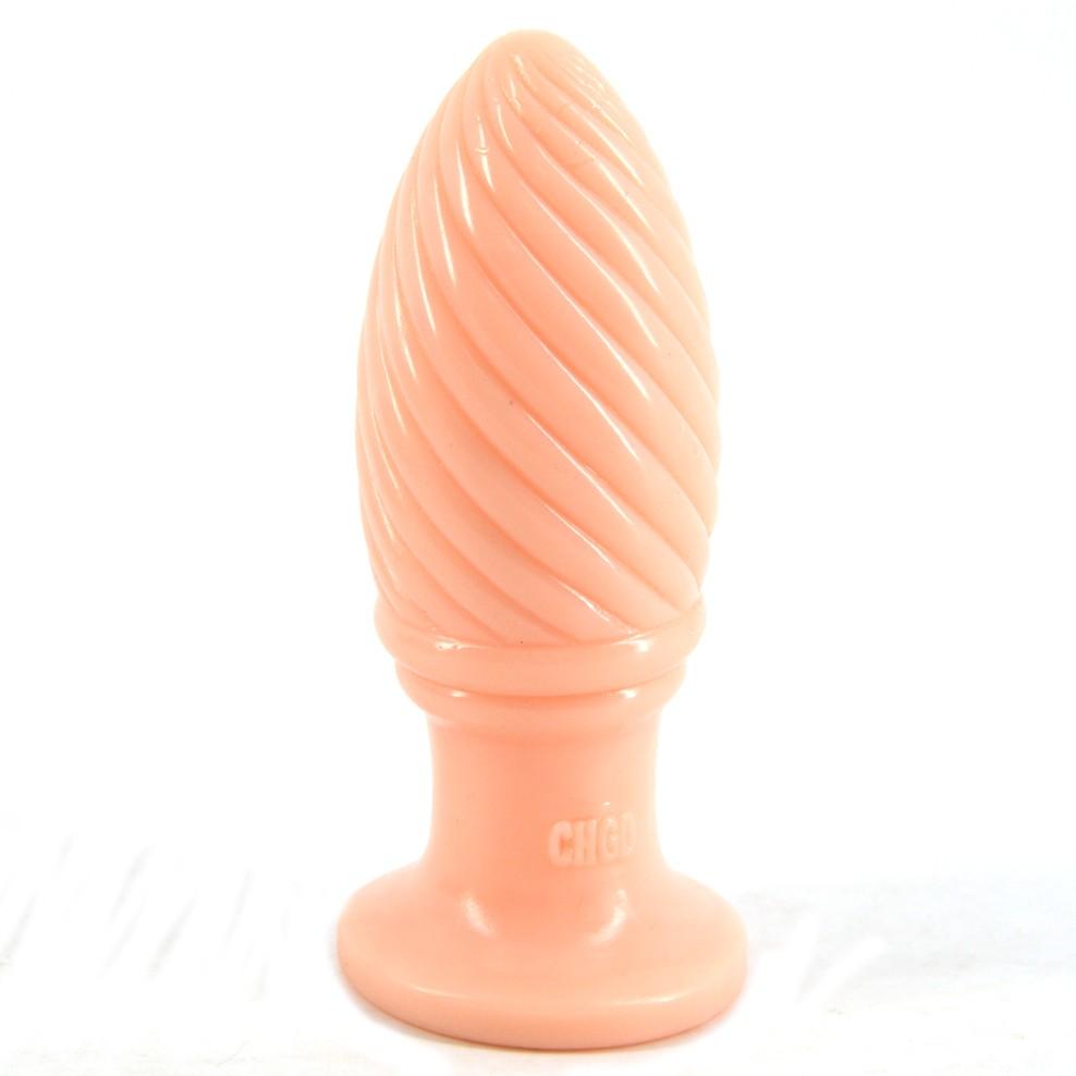 Pleasure Swirl Butt Plug — product view 2