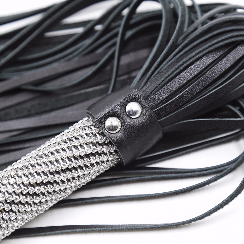 BDSM-kit i läder och kedjor — produktvy 3