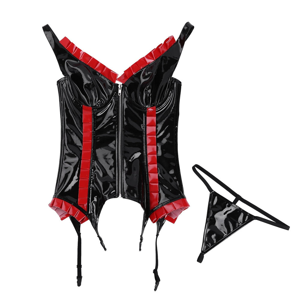 Winylowe body-gorset — widok produktu 2