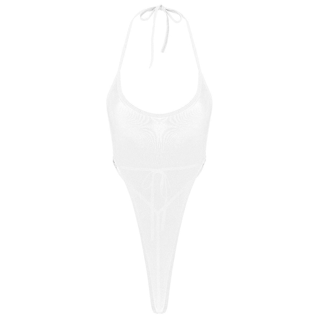Spandex Bodysuit Clear - produktvisning 3