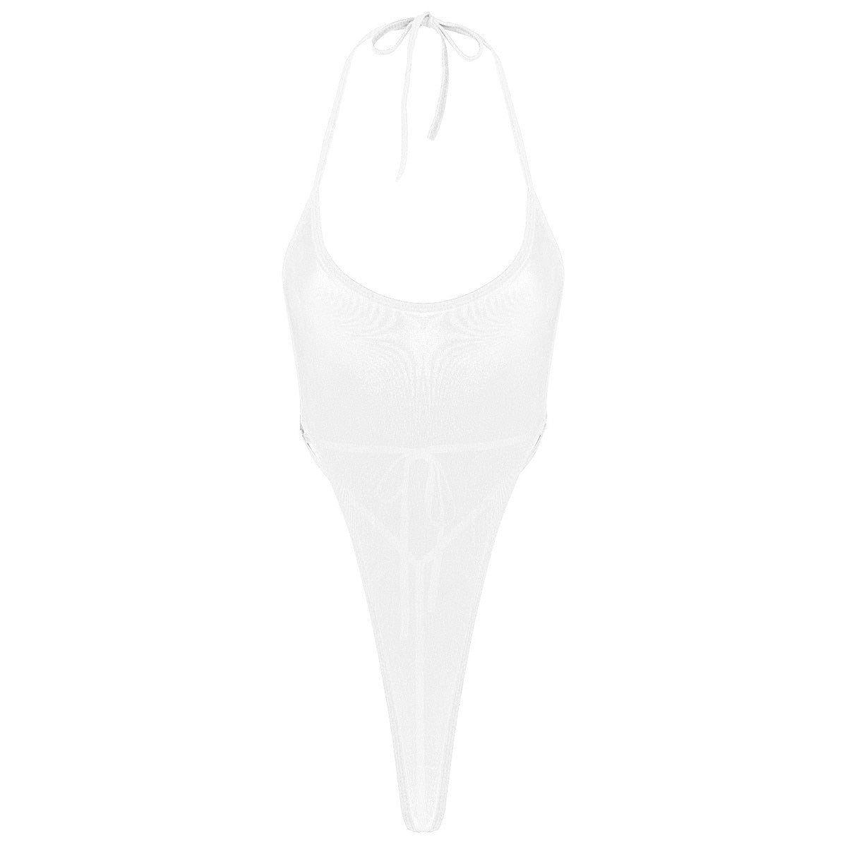 Spandex Bodysuit Clear - produktvisning 3