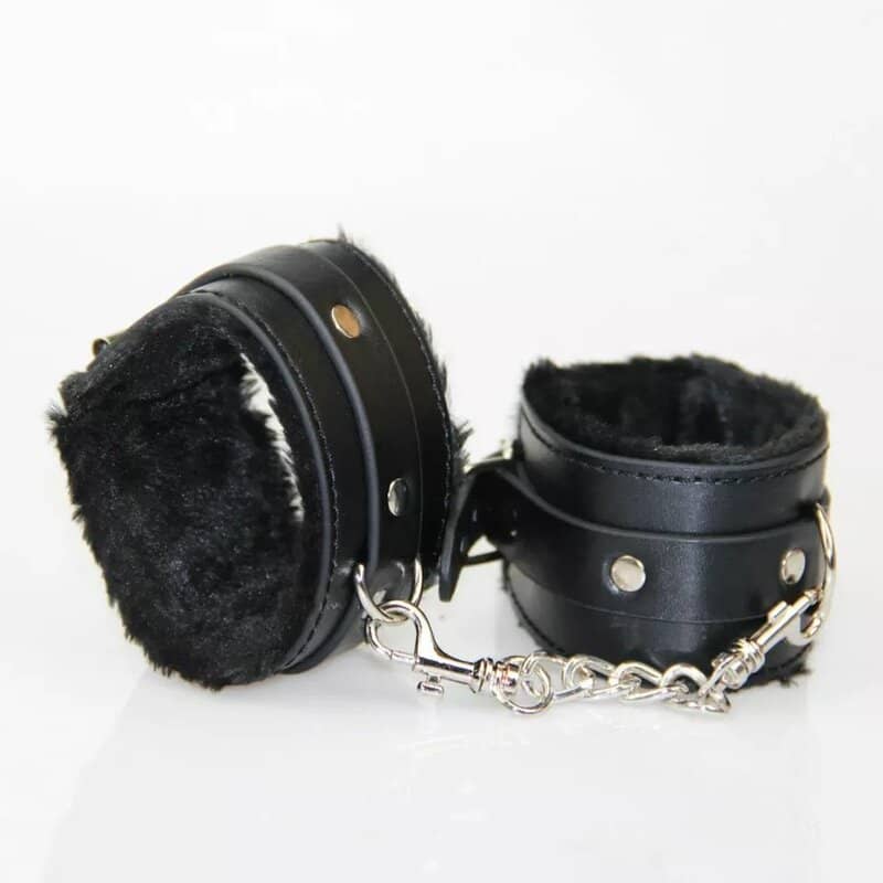 Fur-lined Bondage Restraints — product view 2