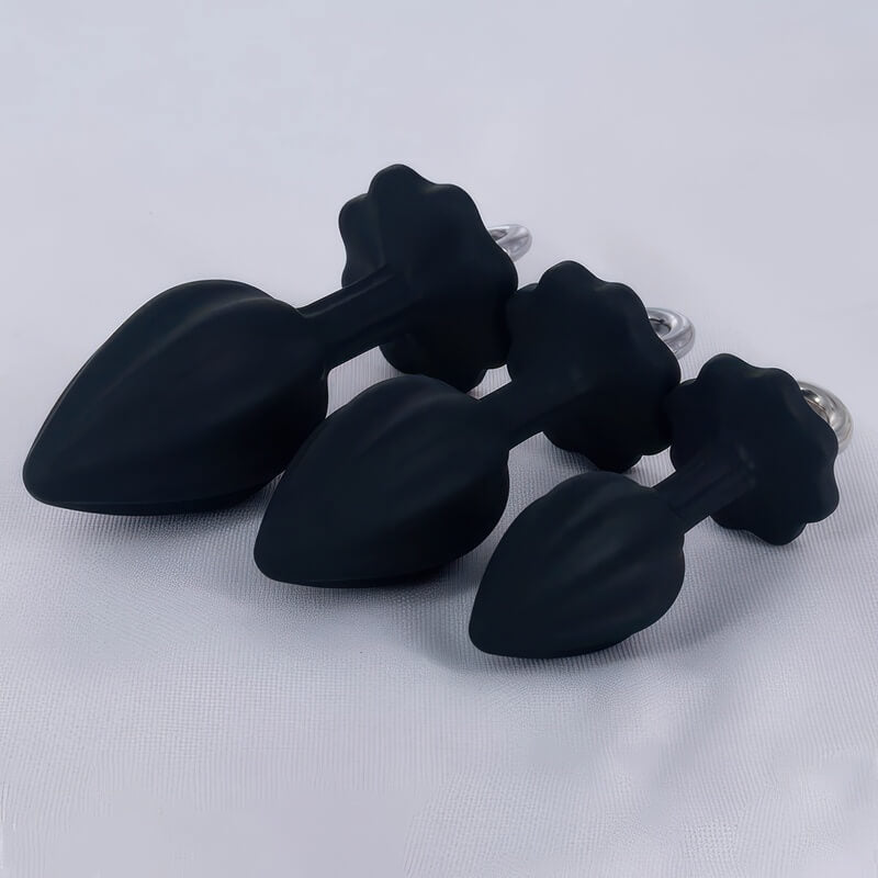Silicone Flower Butt Plug — product view 10
