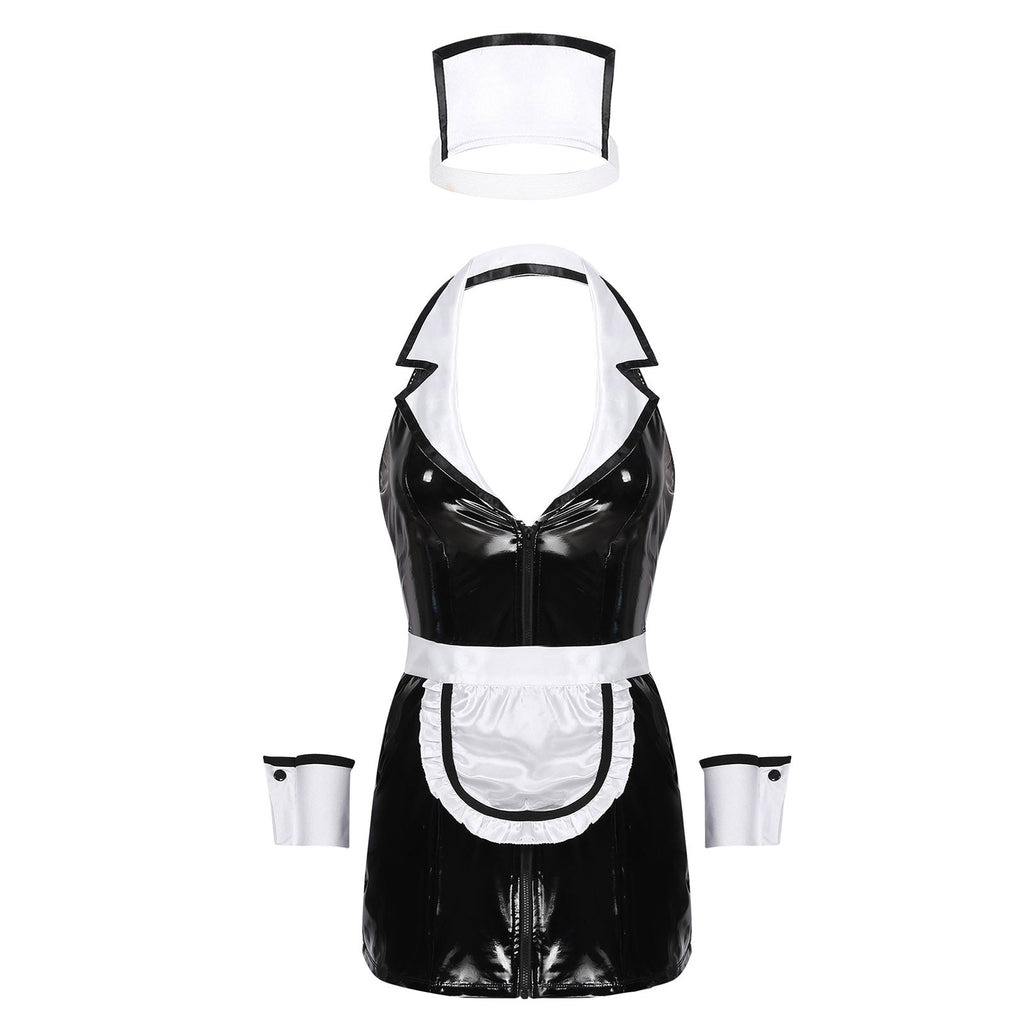 Sexet Vinyl Maid Costel — produktvisning 4