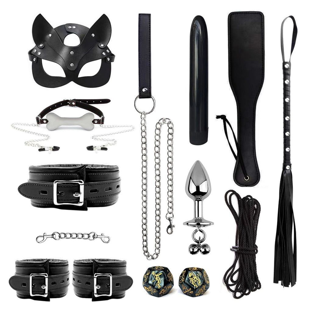 Fetyszowy zestaw bondage z kośćmi do gry — widok produktu 2