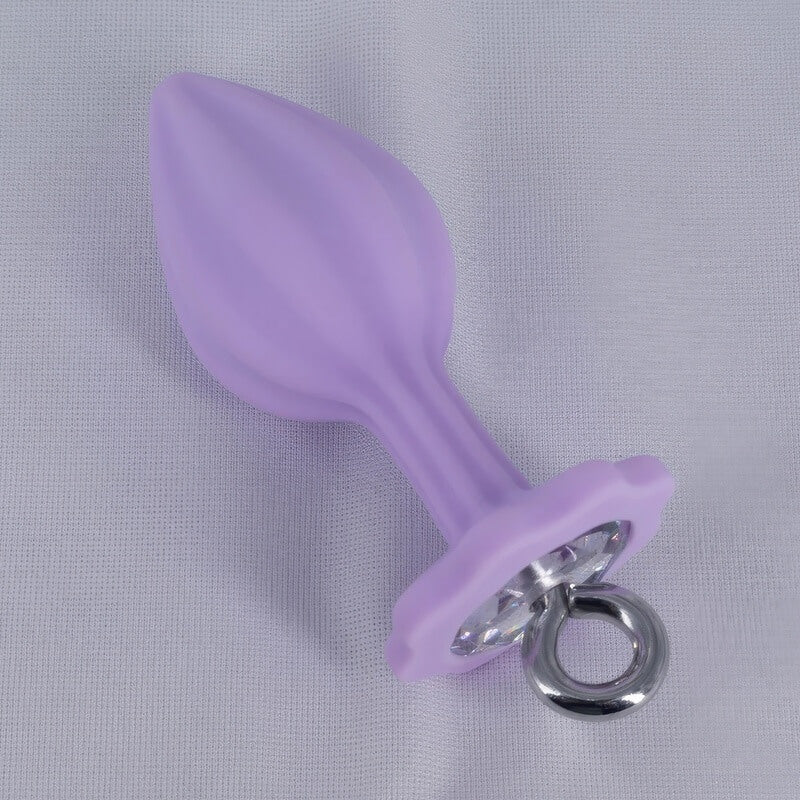 Silicone Flower Butt Plug — product view 4