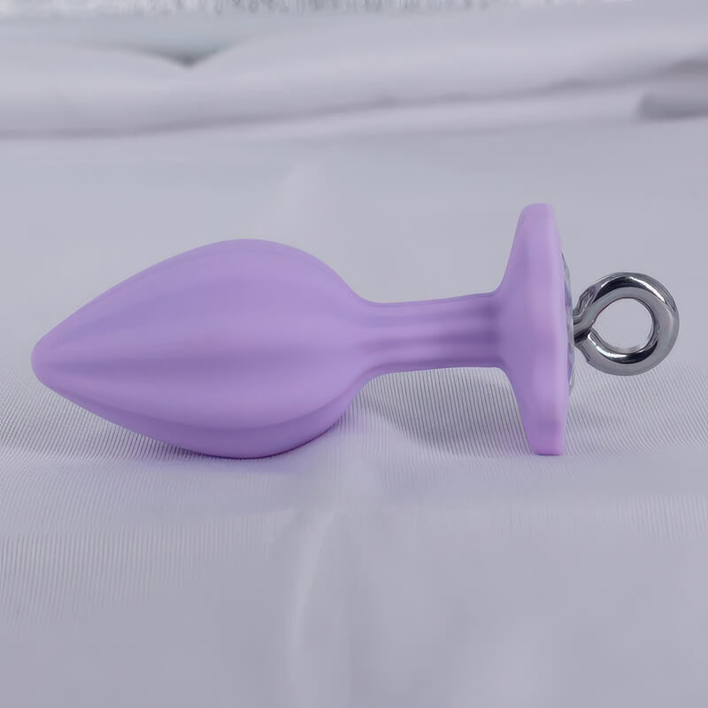Silicone Flower Butt Plug — product view 3
