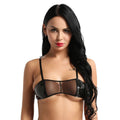 Vinyl Bra Fishnet — product image
