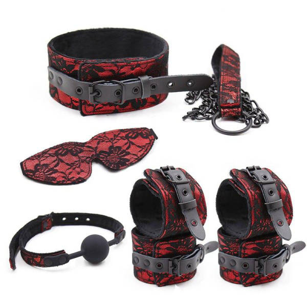 Leather & Lace Bondage Kit — product image