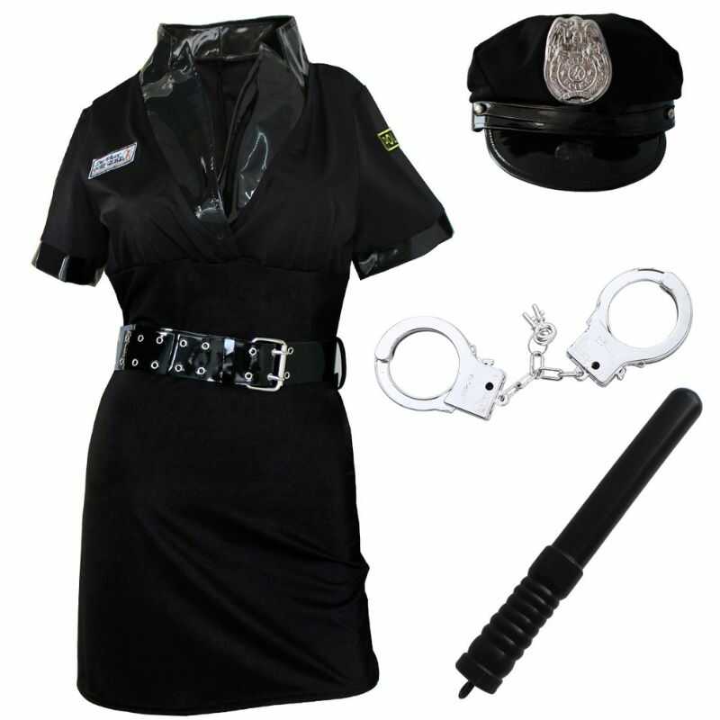 Sexy Police Officer Roleplay Costume — product view 5