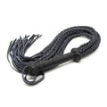 Fruste BDSM Flogger Inferno in Pelle — immagine prodotto
