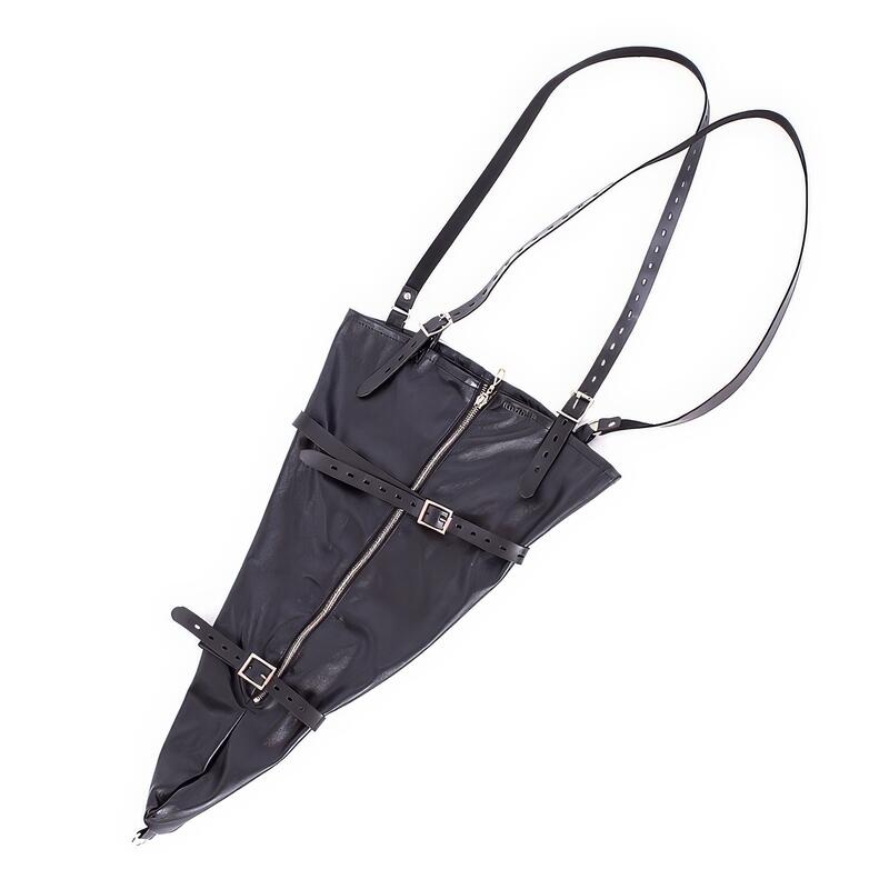 Faux Leather Bondage Armbinder — product view 4
