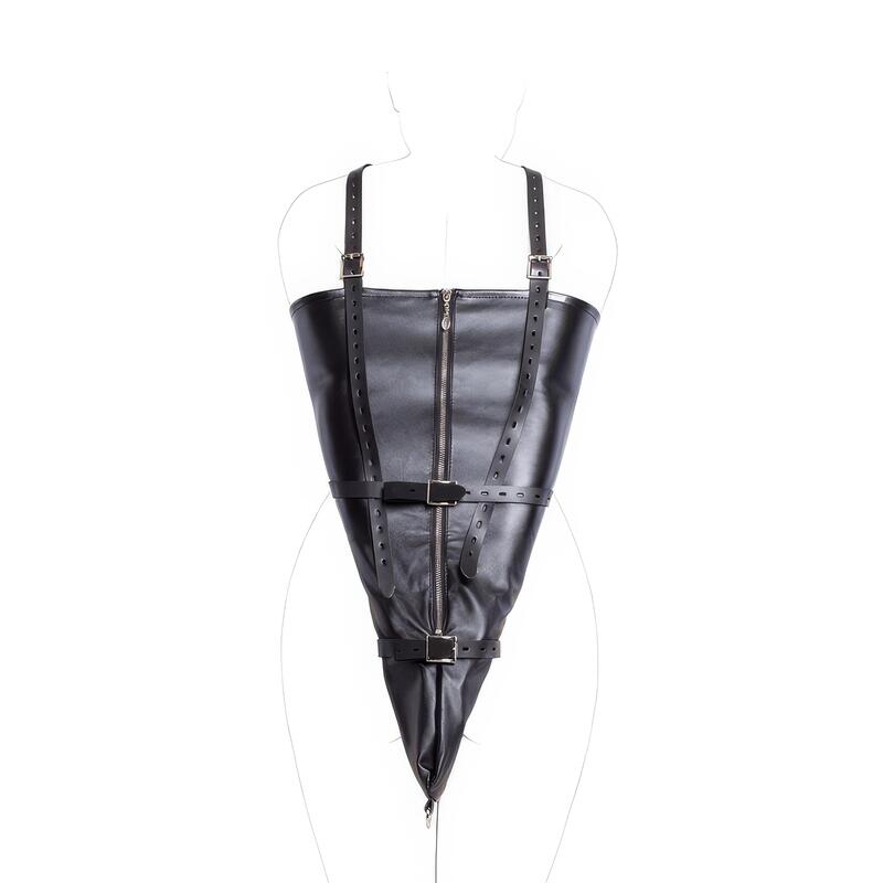 Faux Leather Bondage Armbinder — product image