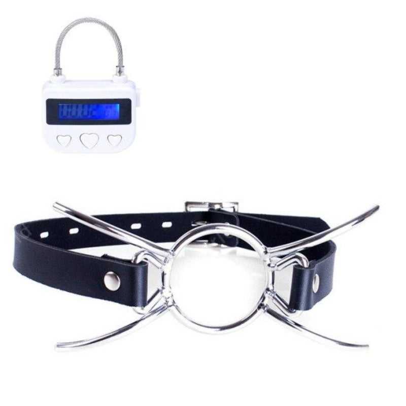 Padlock Electronic Ball Gag — product image