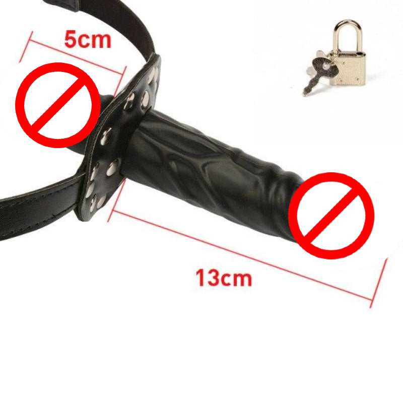 Double Dildo Ball Gag — product view 3