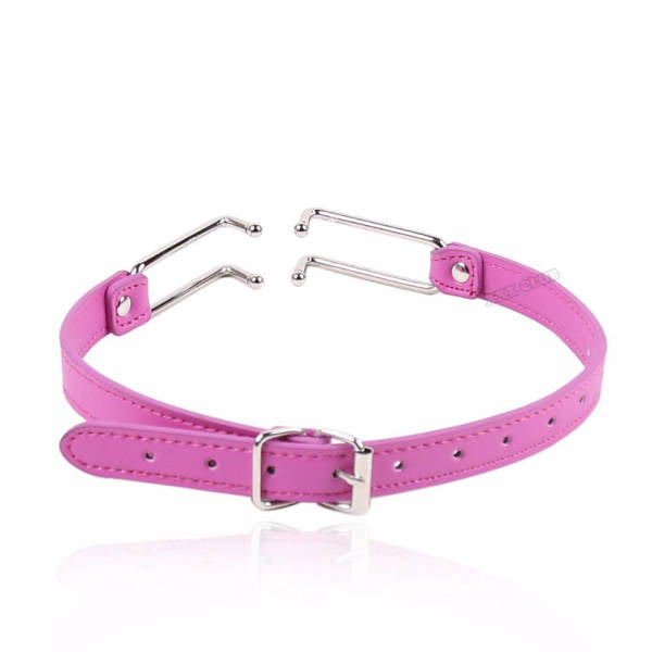 Bâillon écarteur de bouche rose — image du produit