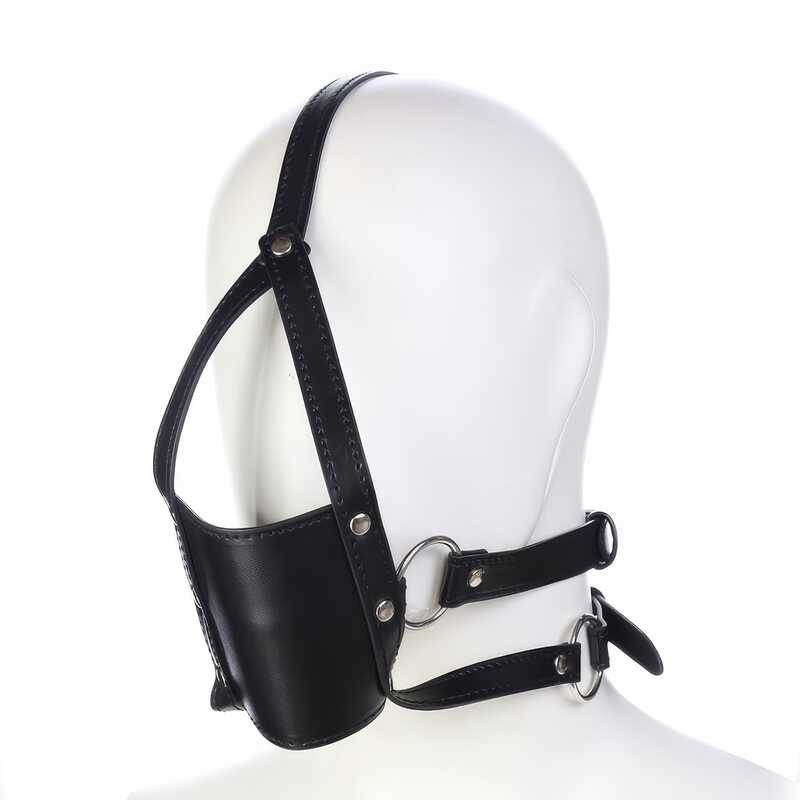 Harness Leather Ball Gag — product view 2