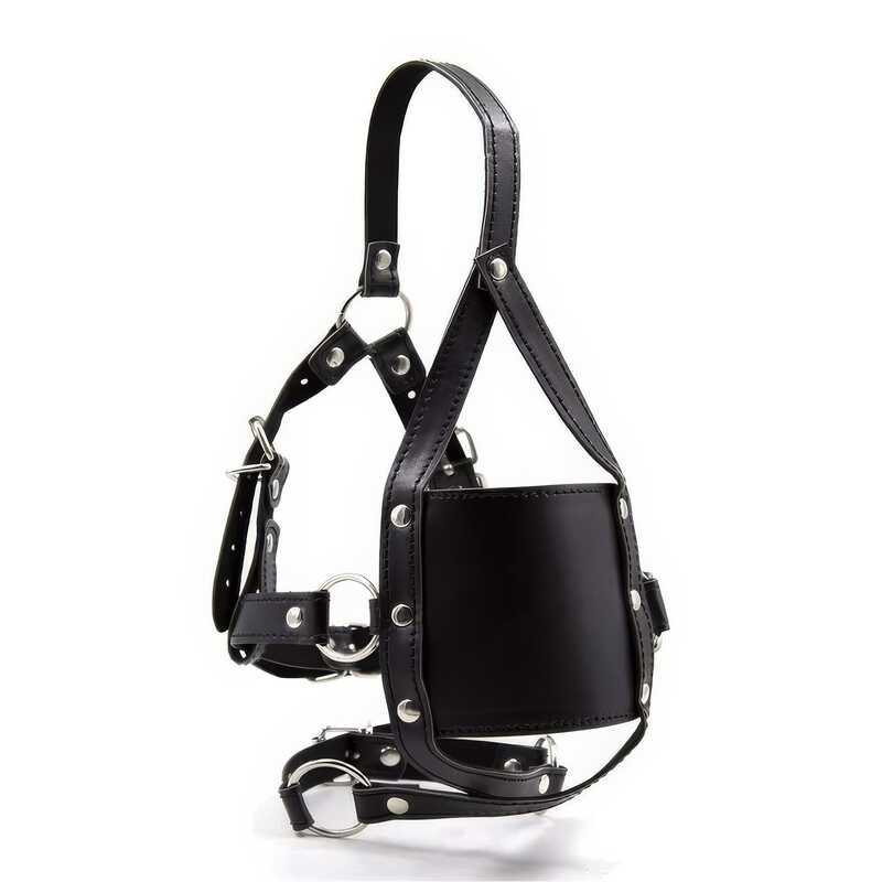 Harness Leather Ball Gag — product image