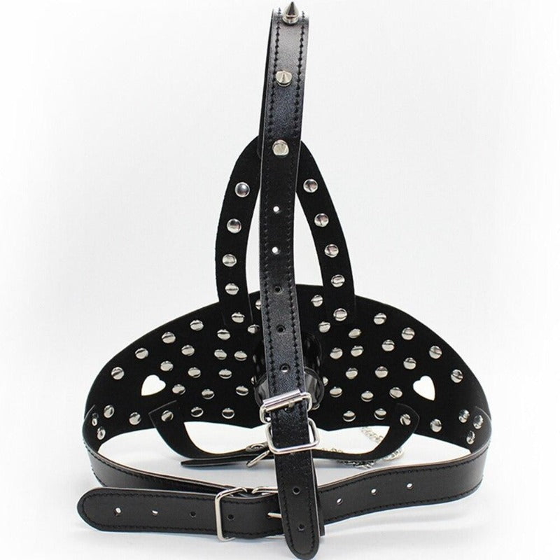 Studded Ball Gag — product view 3