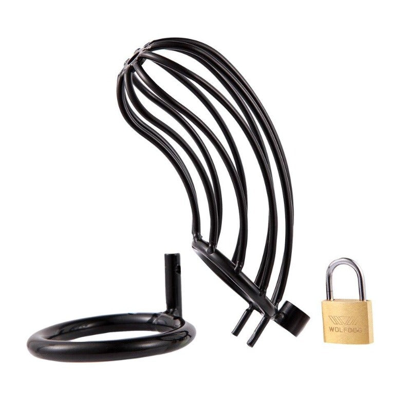 Black Chastity Cage — product view 2
