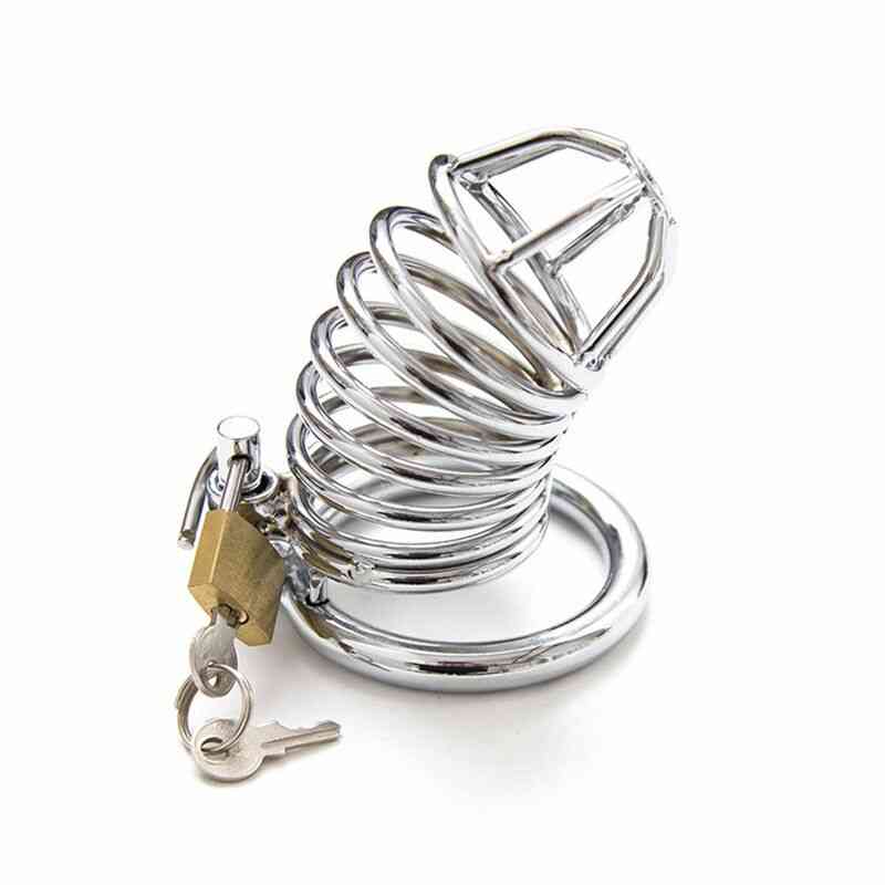 Silver Chastity Cage — product image