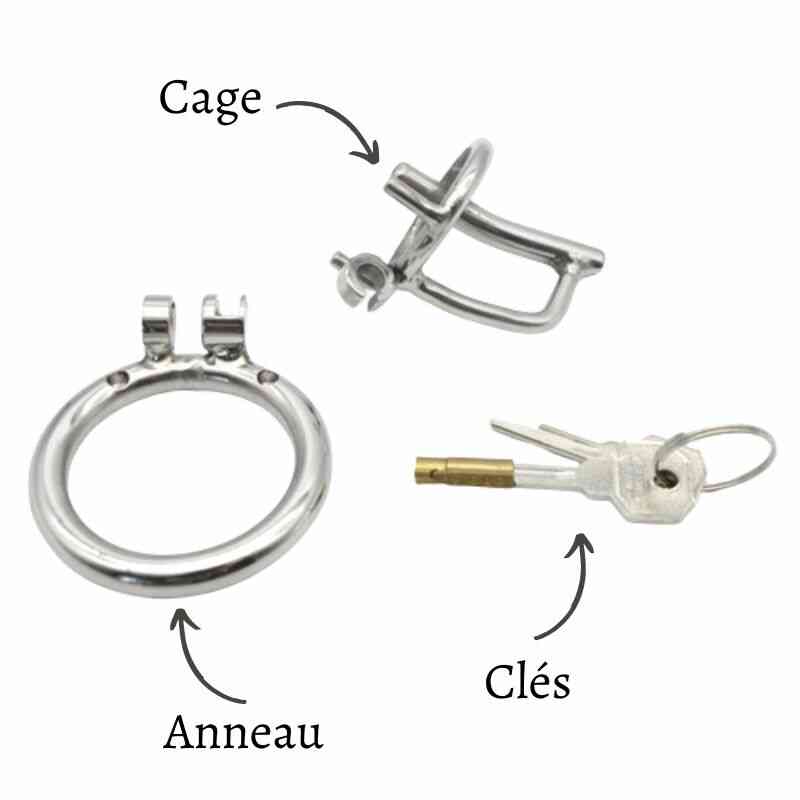 Urethral Chastity Cage — product view 4