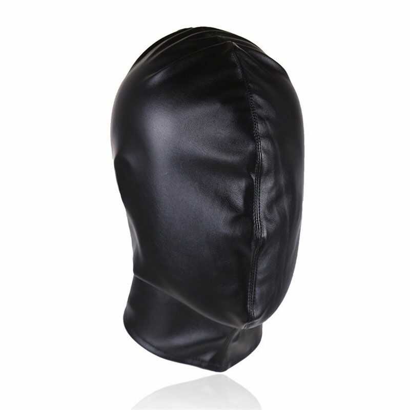 Zippered Bondage Hood — product view 2