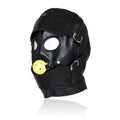 Bondage Hood med gag — produktbillede