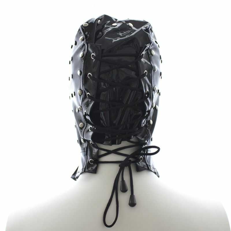 Studded Bondage Hood — product view 4