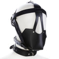 Open-Face Bondage Hood with Gag — product image