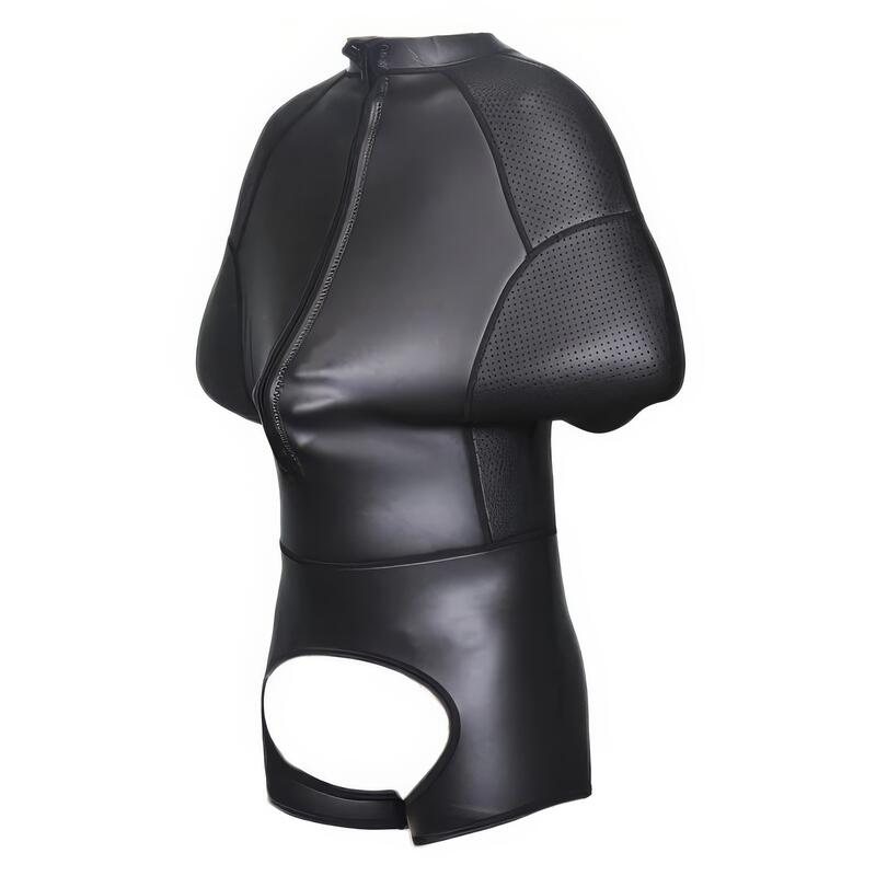 Crotchless Neoprene Bondage Straitjacket — product image