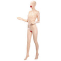Catsuit de látex integral con capucha — imagen del producto