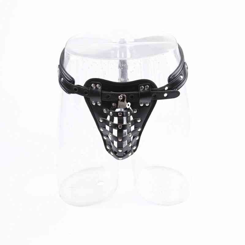 Leather Chastity Belt — product view 4