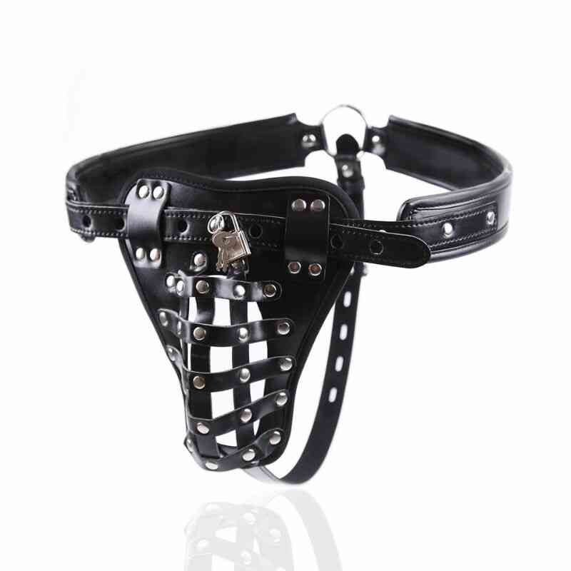 Leather Chastity Belt — product view 2