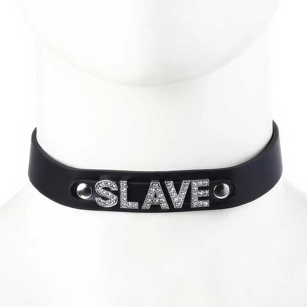 Choker Slave BDSM Collar - produktvisning 2
