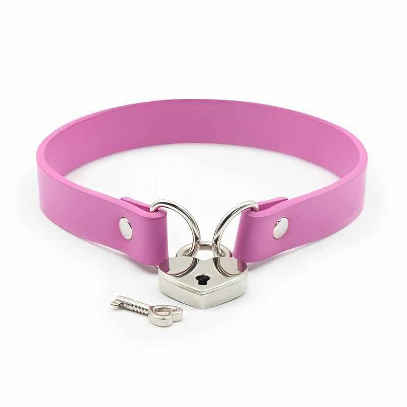 Padlock BDSM Collar — product view 6