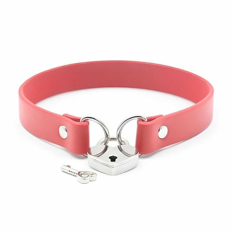 Padlock BDSM Collar — product view 5