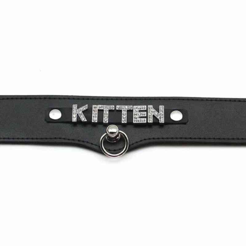 Kitten BDSM Collar — product view 2