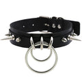 Studded BDSM Collar - produktbillede