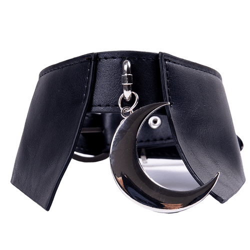 Læder BDSM Collar — produktbillede